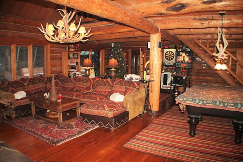 Winhall The Kresge Kabin - Authentic Grand Log Cabin. 빌라 외부 사진